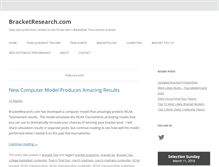Tablet Screenshot of bracketresearch.com